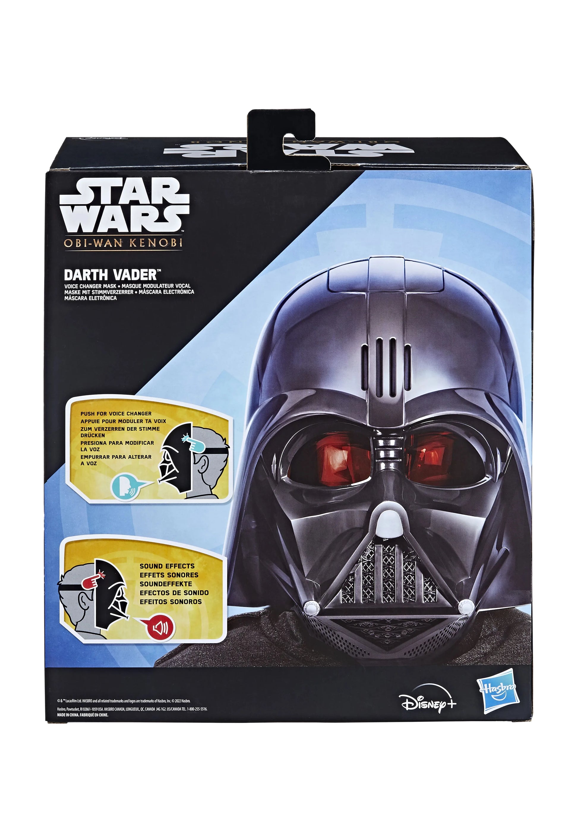 Hasbro Star Wars Darth Vader Elektronische Maske mit Stimmverzerrer F5781 - Mr.bricksANDmore