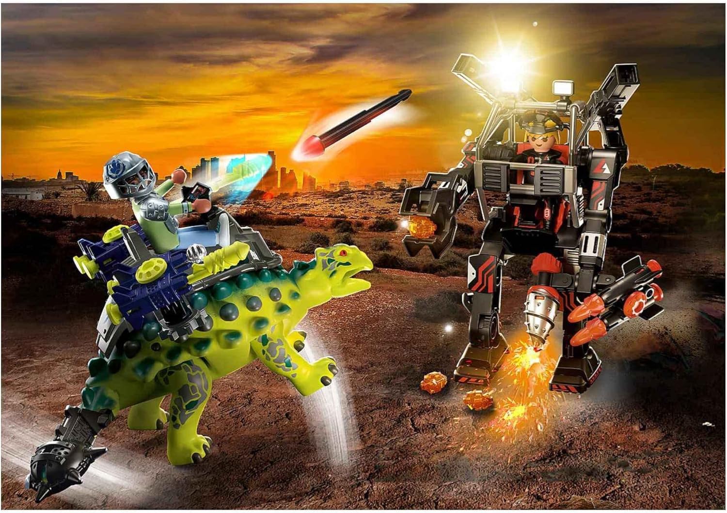 Playmobil Dino Rise 70626 Saichania: Abwehr des Kampfläufers - Mr.bricksANDmore
