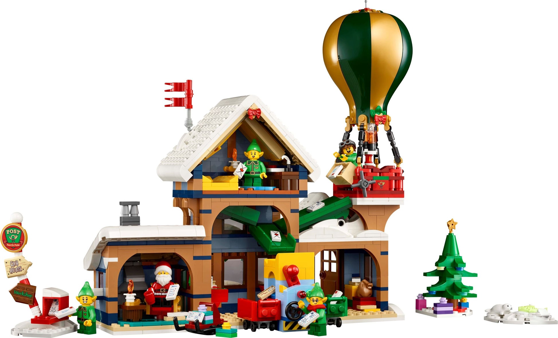 LEGO® Icons 10339 Postamt des Weihnachtsmanns - Mr.bricksANDmore