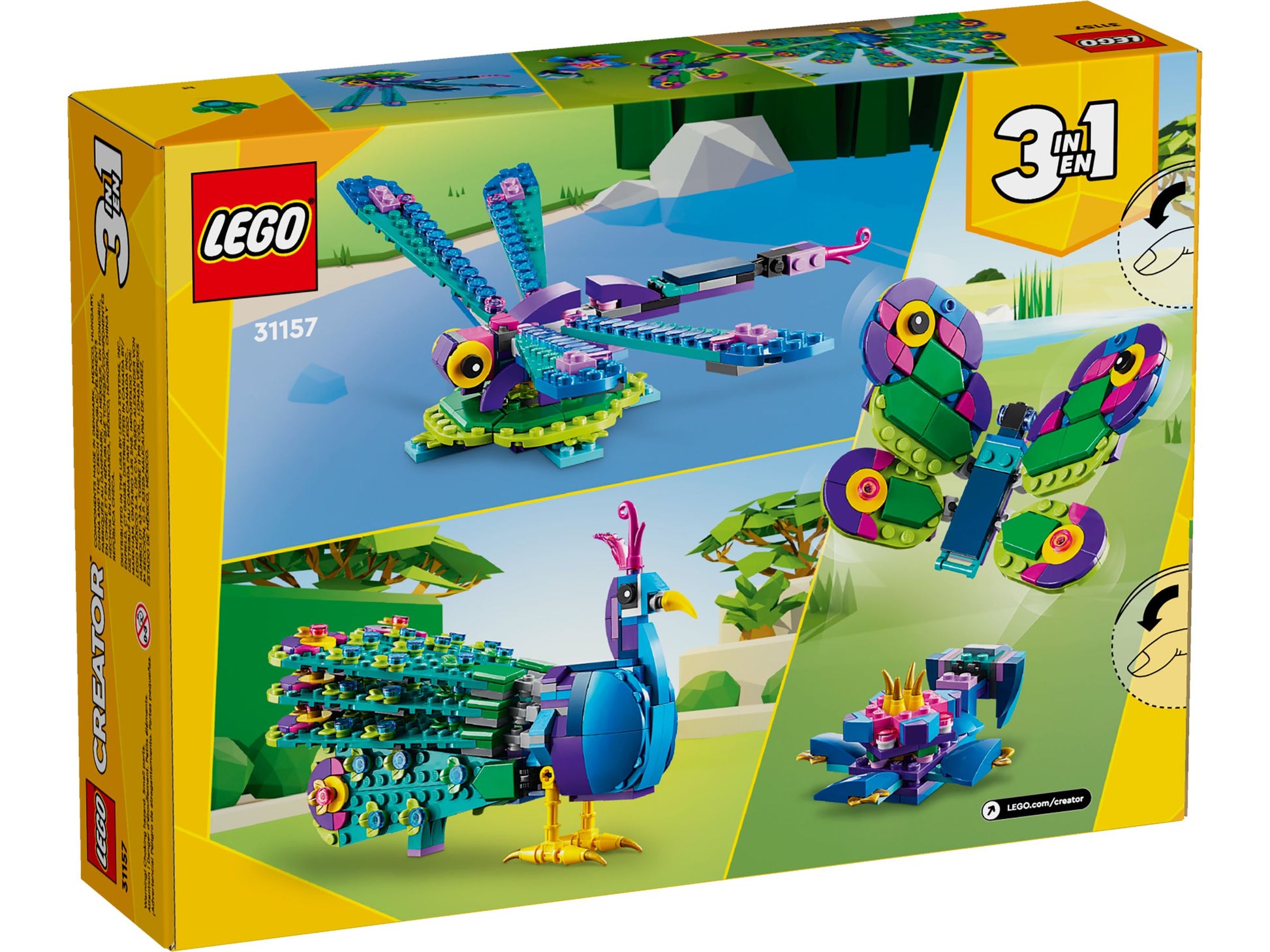 LEGO® Creator 31157 Exotischer Pfau - Mr.bricksANDmore