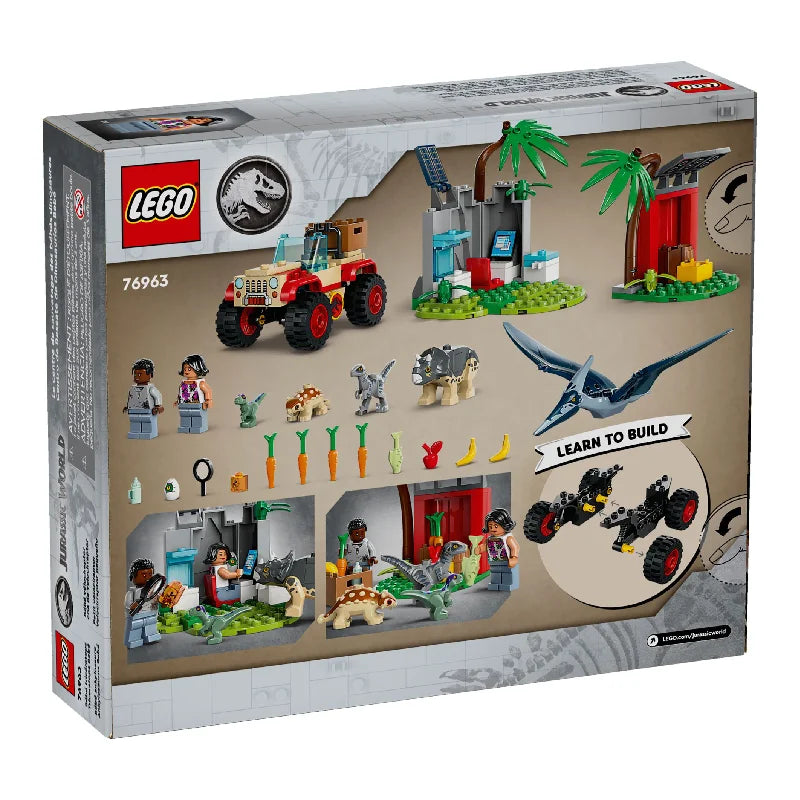 LEGO® Jurassic World 76963 Rettungszentrum für Baby-Dinos
