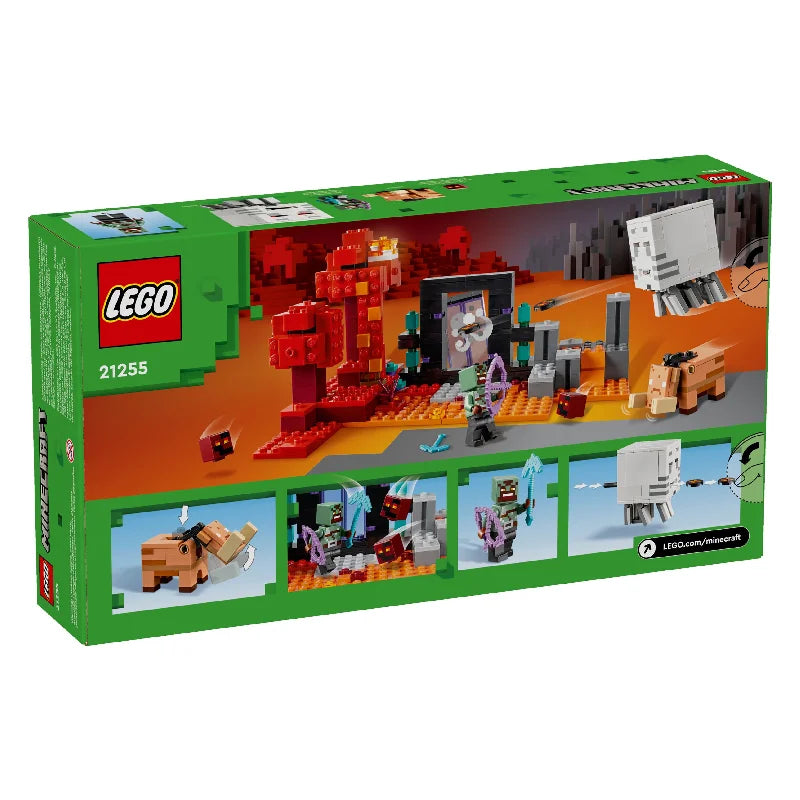 LEGO® Minecraft 21255 Hinterhalt am Netherportal