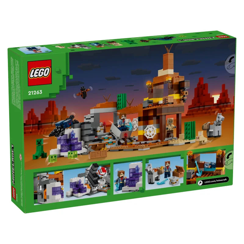 LEGO® Minecraft 21263 Die Mine in den Badlands