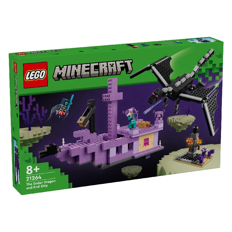 LEGO® Minecraft 21264 Der Enderdrache und das Endschiff