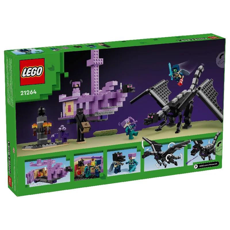 LEGO® Minecraft 21264 Der Enderdrache und das Endschiff