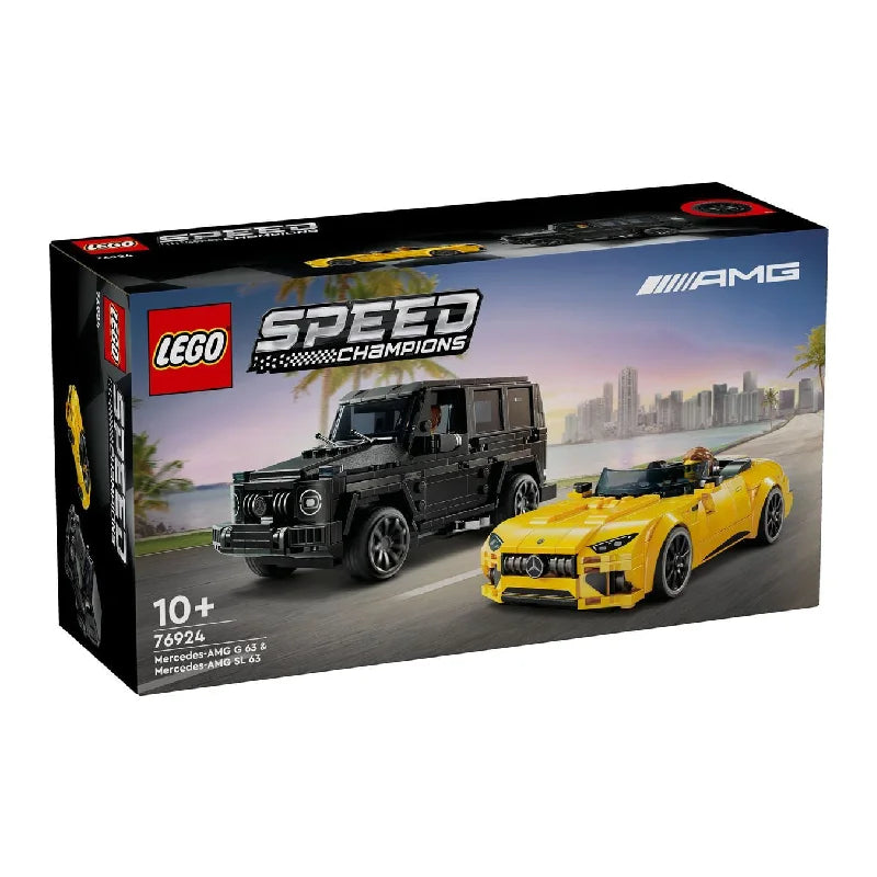 LEGO® Speed Champions 76924 Mercedes-AMG G 63 & Mercedes-AMG SL 63
