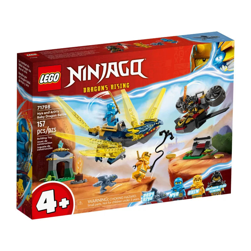 LEGO® Ninjago 71798 Duell zwischen Nya und Arins Babydrachen