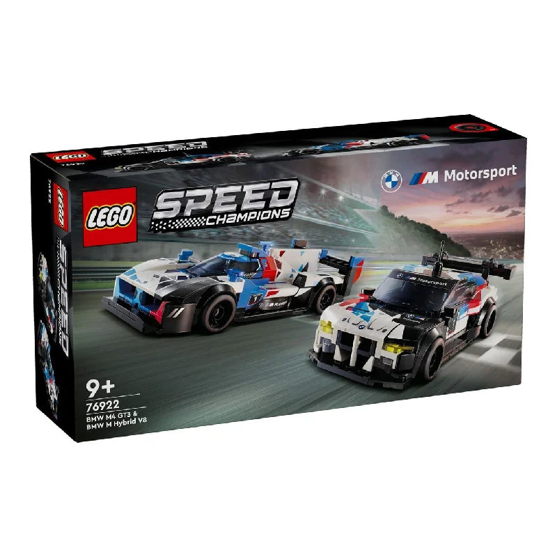 LEGO® Speed Champions 76922 BMW M4 GT3 & BMW M Hybrid V8 Rennwagen