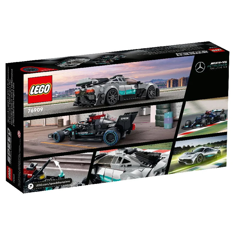 LEGO® Speed Champions 76909 Mercedes-AMG F1 W12 E Performance & Mercedes-AMG Project One