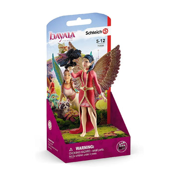 Schleich - Bayala - Movie Nuray mit Rabe Munyn 70586 - Mr.bricksANDmore