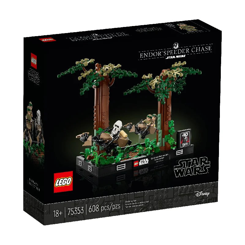 LEGO® Star Wars 75353 Verfolgungsjagd auf Endor™ – Diorama