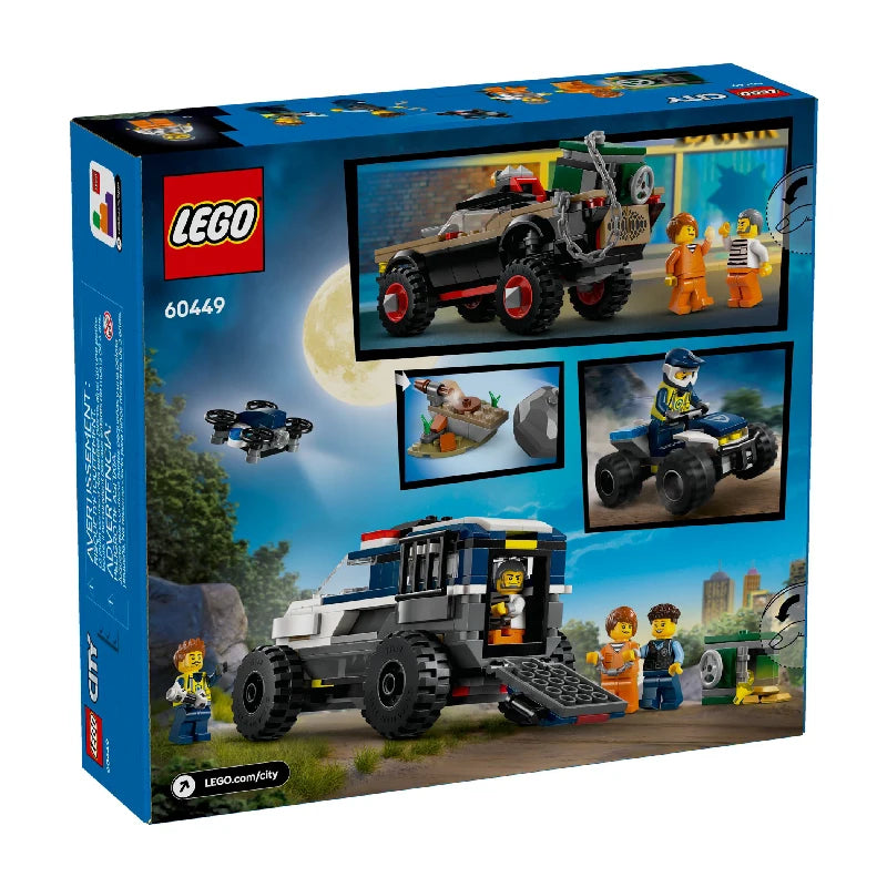 LEGO® City 60449 Verfolgungsjagd im Polizeigeländewagen - Mr.bricksANDmore