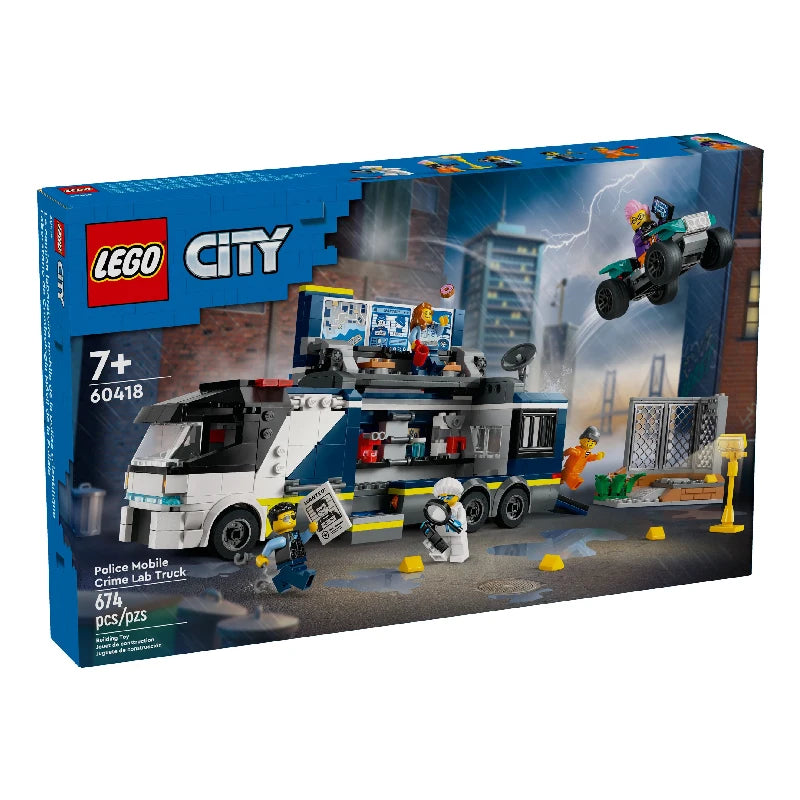 LEGO® City 60418 Polizeitruck mit Labor - Mr.bricksANDmore