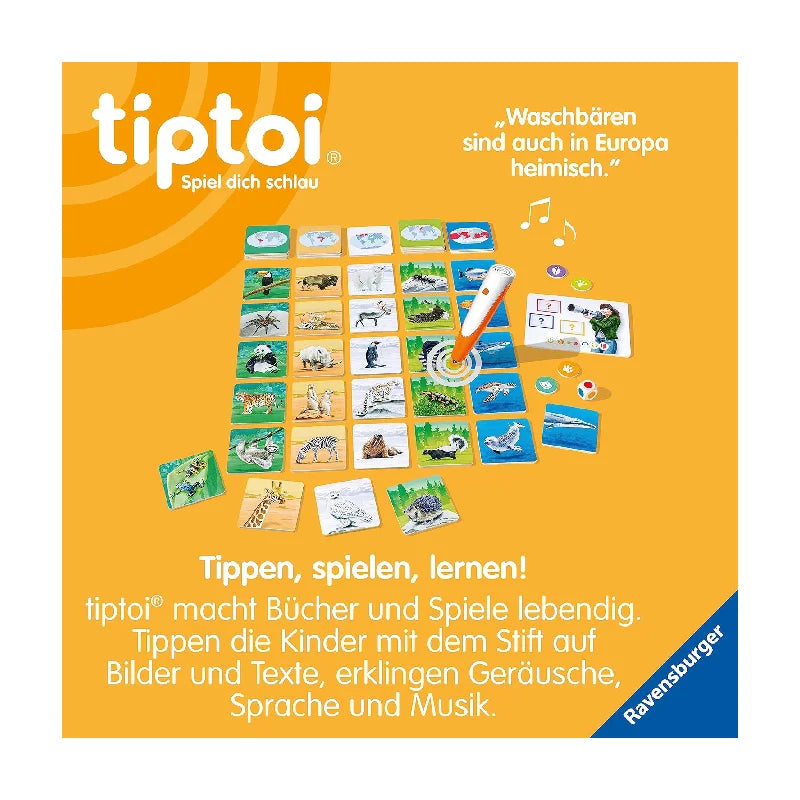 Ravensburger - tiptoi® Spiel Tiere der Welt 00171 - Mr.bricksANDmore