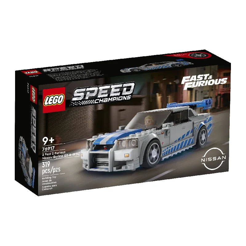 LEGO® Speed Champions 76917 2 Fast 2 Furious – Nissan Skyline GT-R (R34)