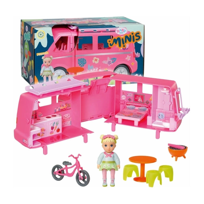 Baby Born Minipuppe ® Minis Campervan, inklusive Mini Puppe - Mr.bricksANDmore