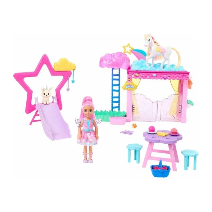 Barbie Ein Verborgener Zauber - Chelsea-Puppe und Baby-Pegasus Spielset - Mr.bricksANDmore