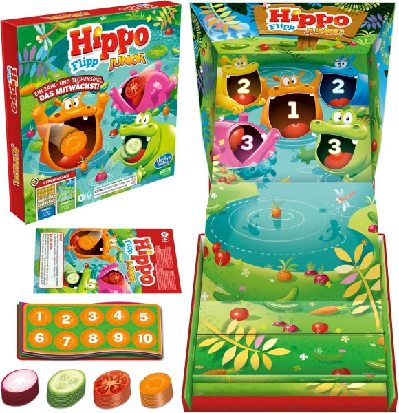 Hippo Flipp Junior - Brettspiel - Mr.bricksANDmore