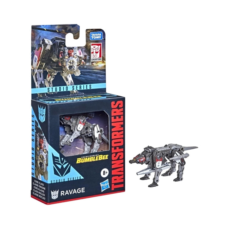 Transformers Core Class Bumblebee Ravage Figur - Mr.bricksANDmore