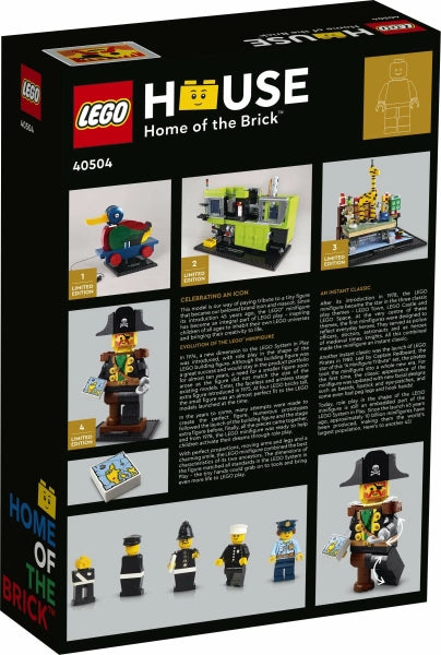 LEGO® 40504 Hommage an eine Minifigur - Pirat “Kapitän Rotbart” - Mr.bricksANDmore