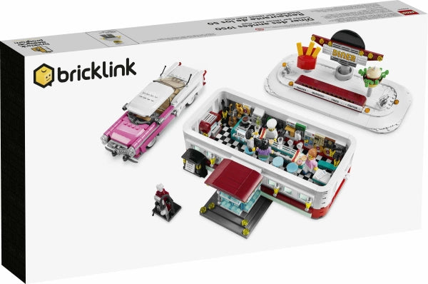 LEGO® Bricklink 910011 Restaurant aus den 1950er-Jahren - Mr.bricksANDmore