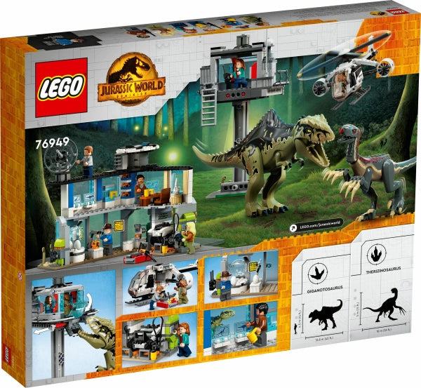 LEGO® Jurassic World 76949 Giganotosaurus & Therizinosaurus Angriff - Mr.bricksANDmore