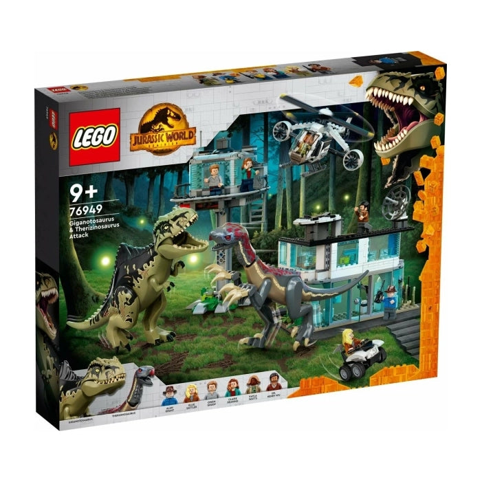 LEGO® Jurassic World 76949 Giganotosaurus & Therizinosaurus Angriff - Mr.bricksANDmore