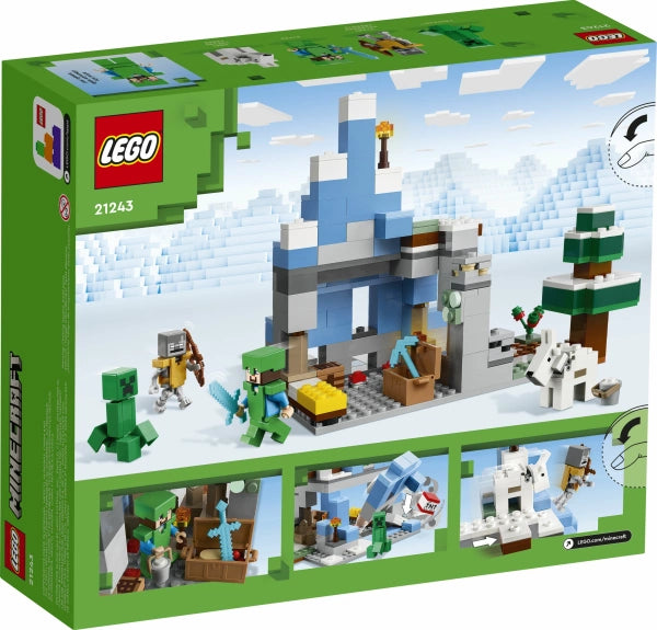 LEGO® Minecraft 21243 Die Vereisten Gipfel - Mr.bricksANDmore