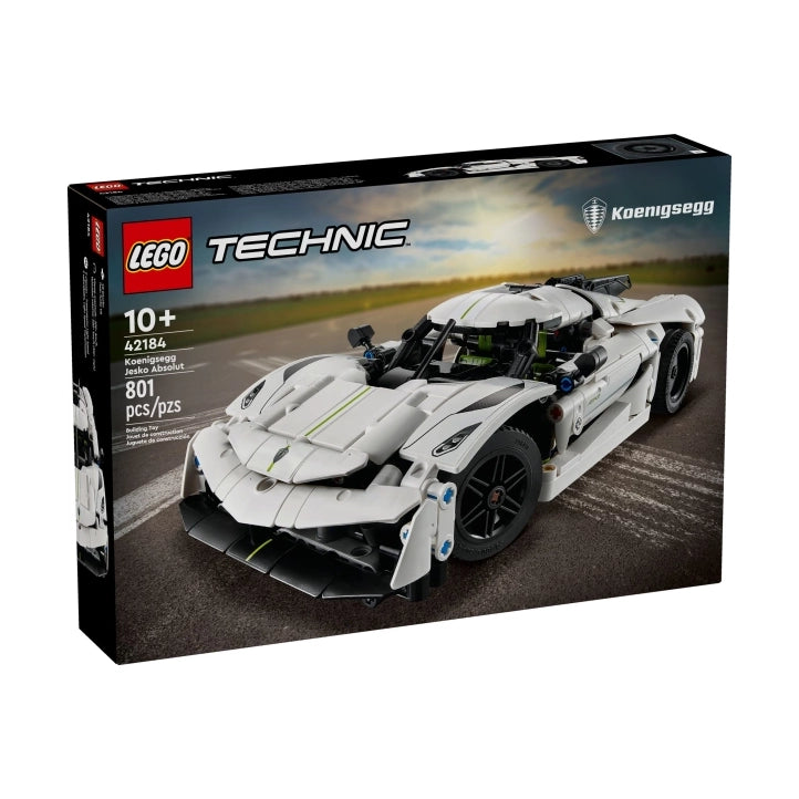 LEGO® Technic 42184 Koenigsegg Jesko Absolut Supersportwagen in Weiß - Mr.bricksANDmore
