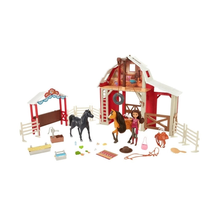 Mattel - Spirit Deluxe Reiterhof Spielset - Mr.bricksANDmore