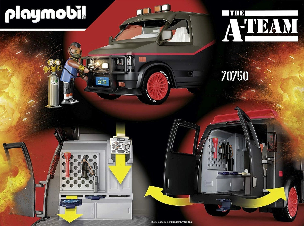 Playmobil The A-Team Van 70750 - Mr.bricksANDmore