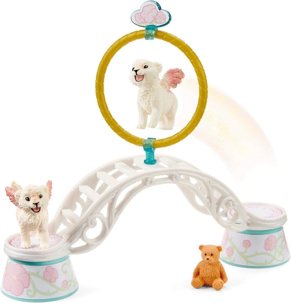 Schleich - Bayala Winged Baby Lion Trainingsset 42524 - Mr.bricksANDmore