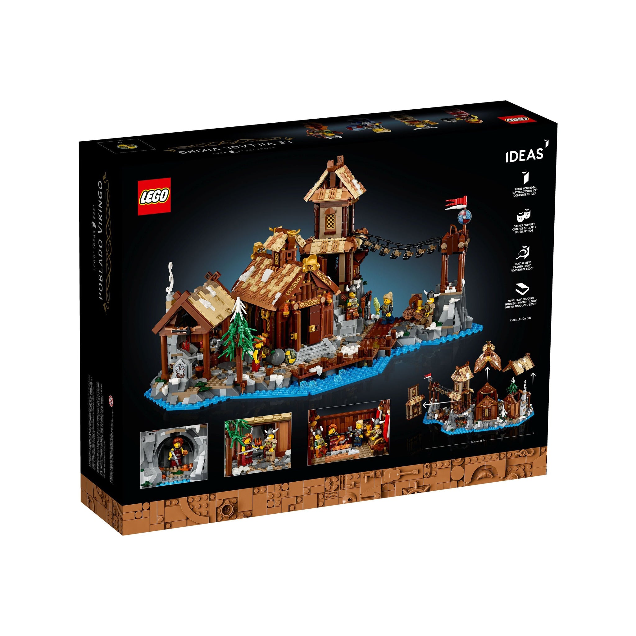 LEGO® Ideas 21343 Wikingerdorf