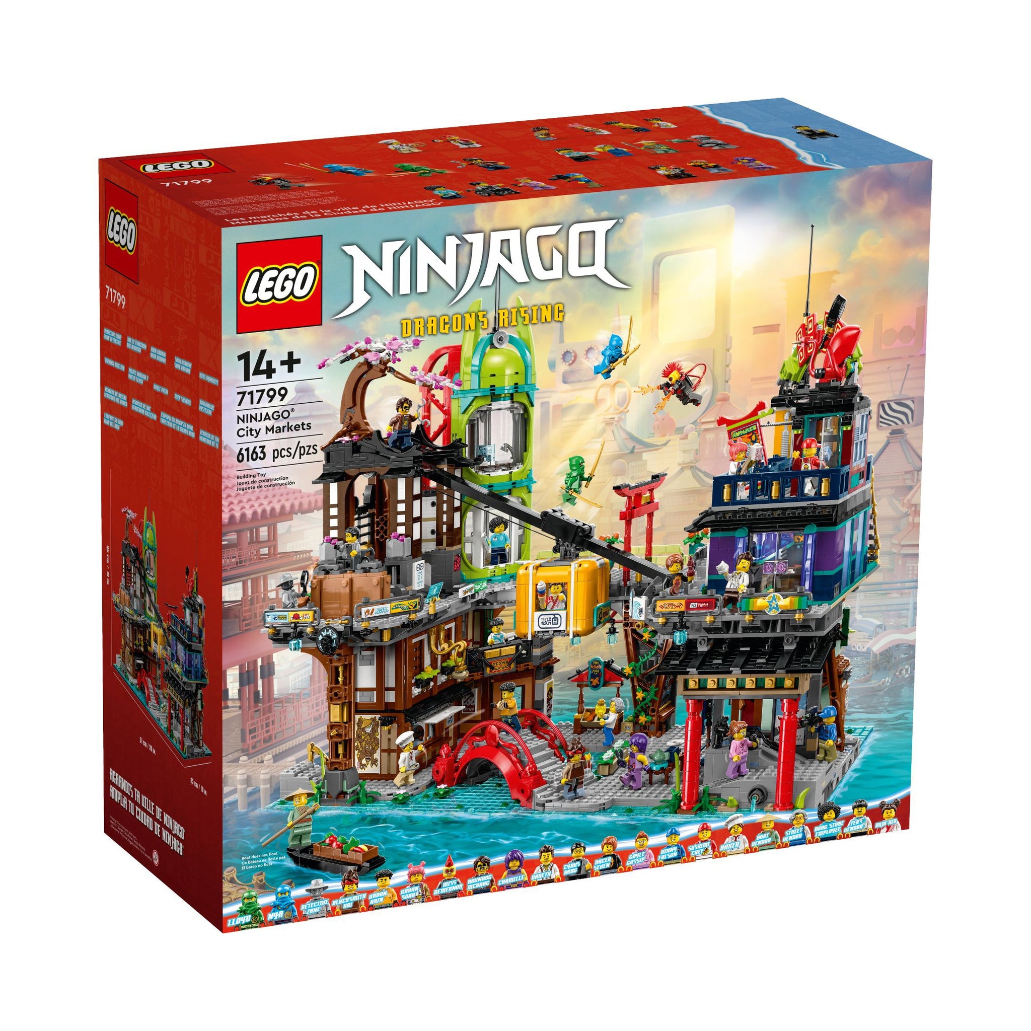 LEGO® Ninjago 71799 Die Märkte von NINJAGO® City