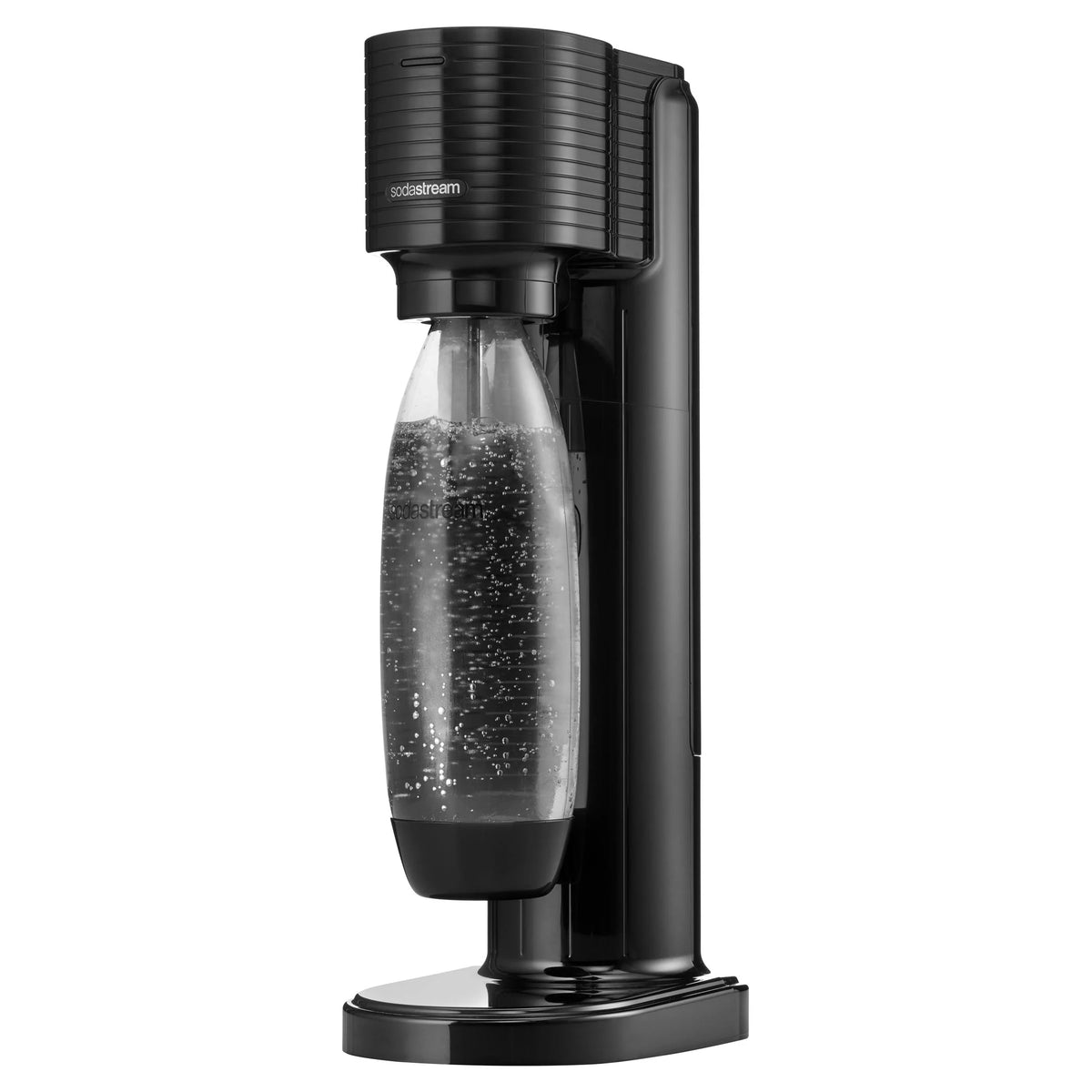 SodaStream GAIA Wassersprudler schwarz – mit 1-L-Flasche & CO₂-Zylinder