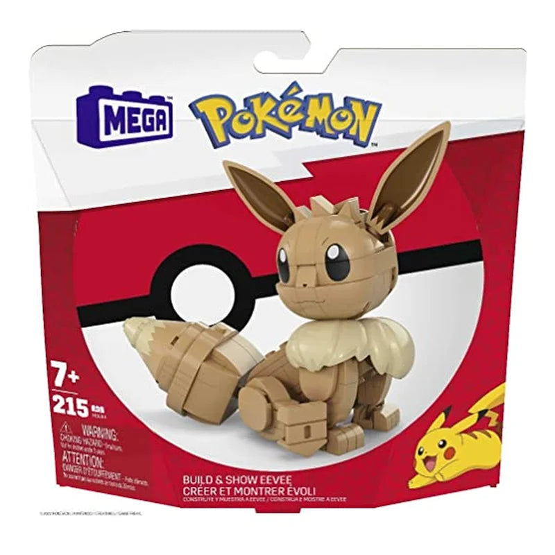 Mega Bloks® MEGA HDL84 - Mega Construx Evoli Pokémon Baukasten, Konstruktionsspielzeug für Kinder, Spielzeug ab 7 Jahren, Nicht Zutreffend - Mr.bricksANDmore