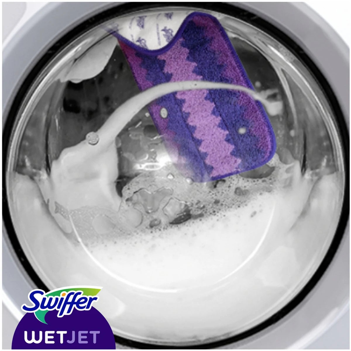 Swiffer WetJet All-in-1-Starterkit mit waschbarem Mikrofasertuch