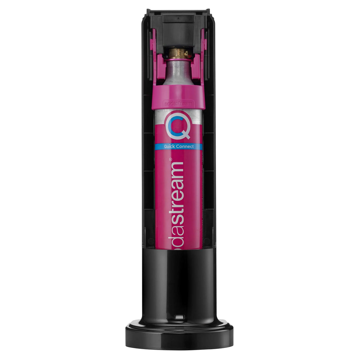 SodaStream GAIA Wassersprudler schwarz – mit 1-L-Flasche & CO₂-Zylinder