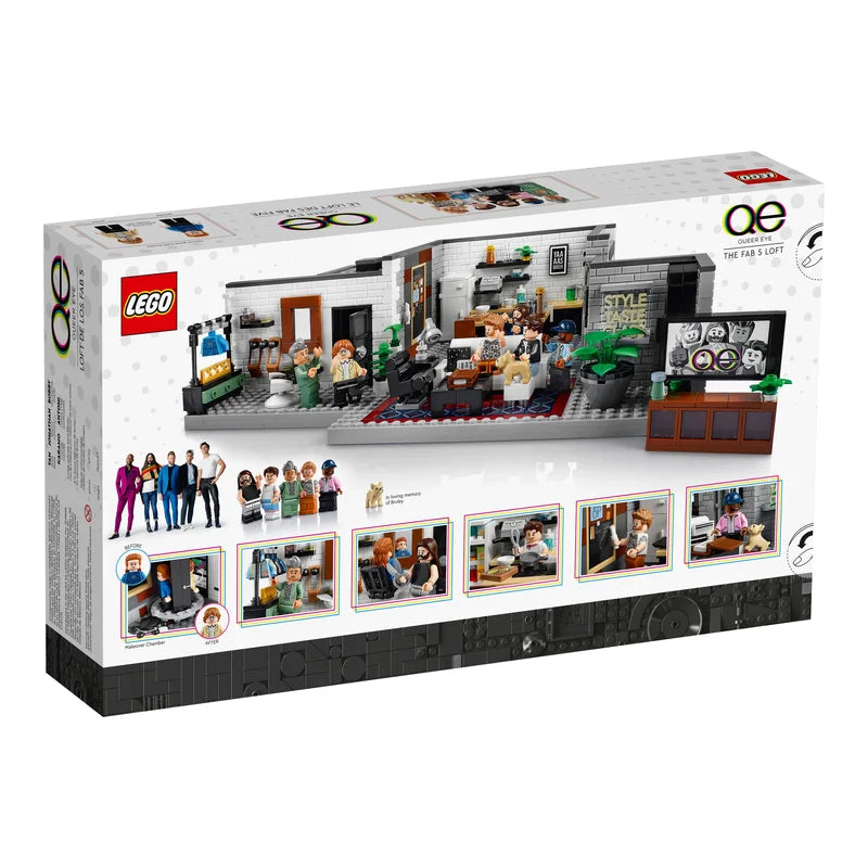 LEGO® Creator Expert / Icons Queer Eye – Das Loft der Fab 5 10291 - Mr.bricksANDmore