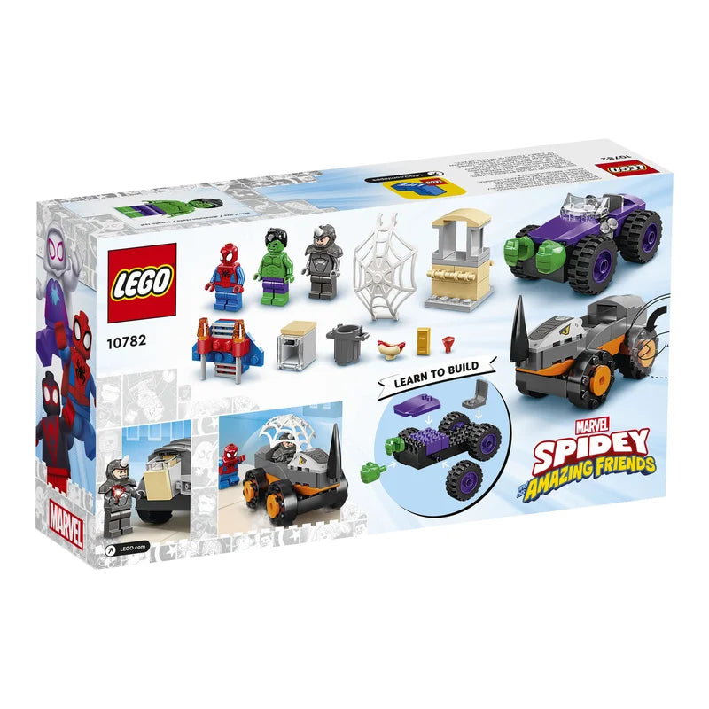 LEGO® Super Heroes Hulks und Rhinos Truck-Duell - Mr.bricksANDmore