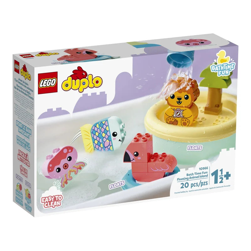 LEGO® DUPLO® 10966 Badewannenspaß Schwimmende Tierinsel