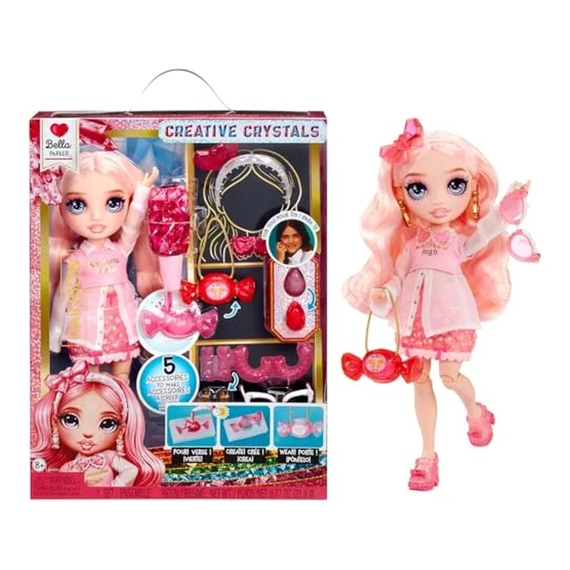 MGA Rainbow High Creative Crystals Fashion Doll- Bella - Mr.bricksANDmore