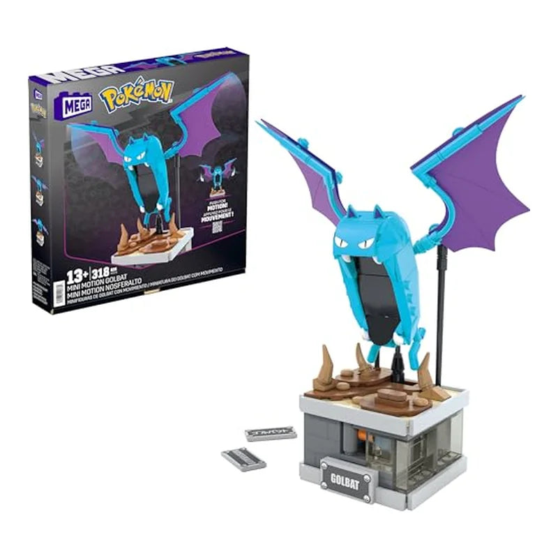 MEGA Pokémon Mini Motion-Golbat HTH72 - Mr.bricksANDmore