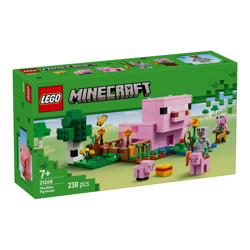 LEGO® Minecraft Das Babyschwein-Haus - Mr.bricksANDmore