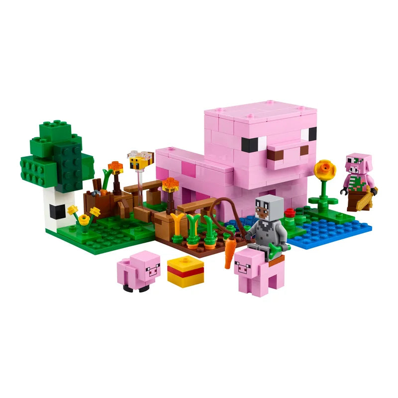 LEGO® Minecraft Das Babyschwein-Haus - Mr.bricksANDmore