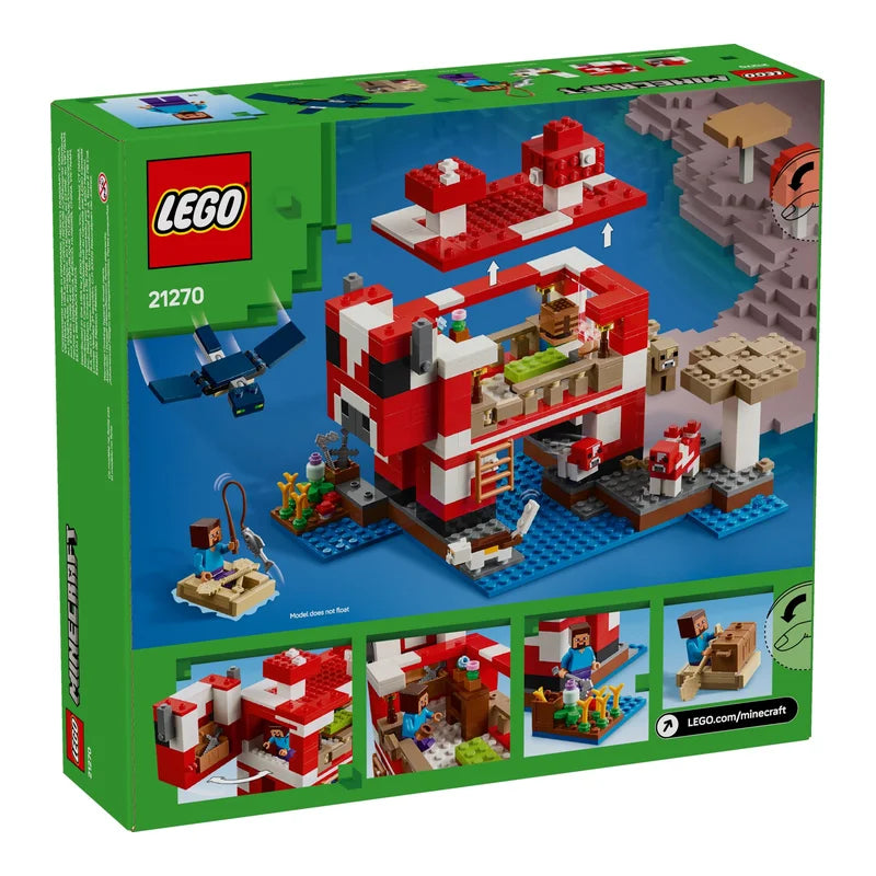 LEGO® Minecraft 21270 Das Pilzkuh-Haus - Mr.bricksANDmore