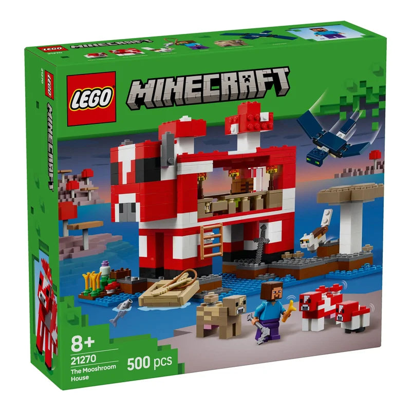 LEGO® Minecraft 21270 Das Pilzkuh-Haus - Mr.bricksANDmore
