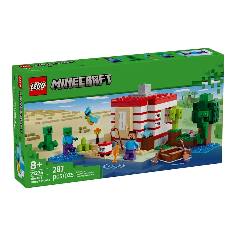 LEGO® Minecraft 21275 Das TNT-Dschungelhaus - Mr.bricksANDmore