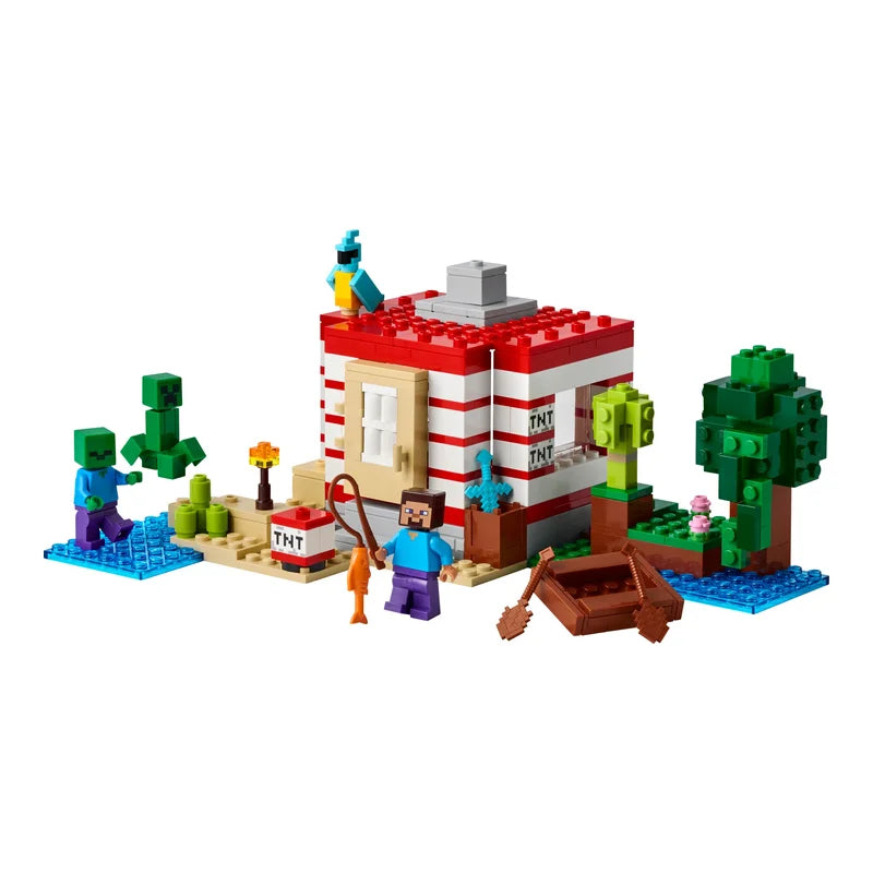 LEGO® Minecraft 21275 Das TNT-Dschungelhaus