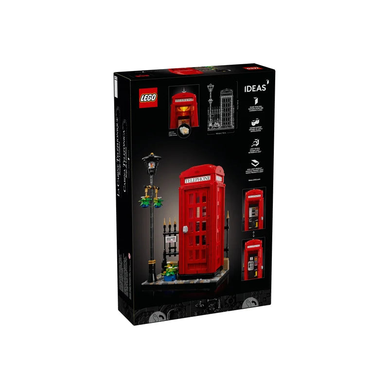 LEGO® Ideas 21347 Rote Londoner Telefonzelle - Mr.bricksANDmore